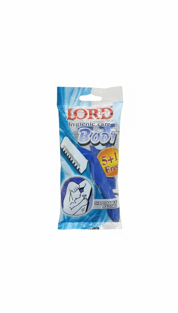 مكن لورد للجسم بمشط 6ق